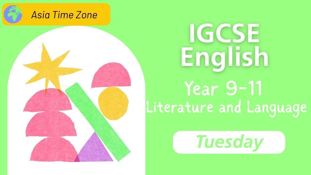 IGCSE English│ Autumn 1
